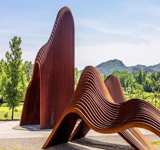 昆山锈钢板造型