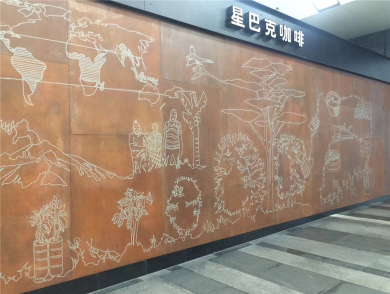 昆山耐候钢幕墙